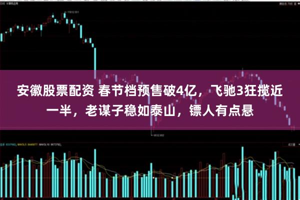 安徽股票配资 春节档预售破4亿，飞驰3狂揽近一半，老谋子稳如泰山，镖人有点悬